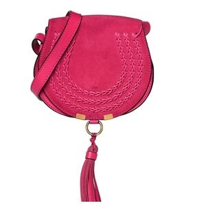 Chloe Pink Crossbody Bag